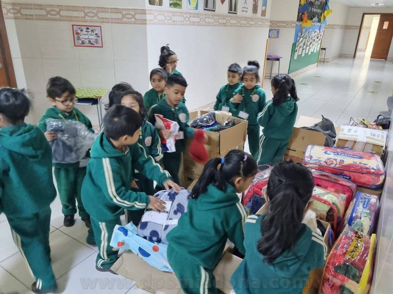 Class Preparatory My Values Draw My Identity Share a Warmth Donation Drive 2023_24